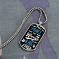You Will Always Be My KIng DAD! Dog Tag!