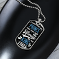 You Will Always Be My KIng DAD! Dog Tag!