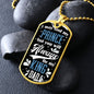 You Will Always Be My KIng DAD! Dog Tag!