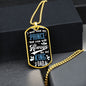You Will Always Be My KIng DAD! Dog Tag!