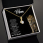 To My Amazing Mom! Alluring Beauty Necklace