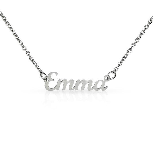 Just For Her Personalized Name Necklace/Shipped from the United States