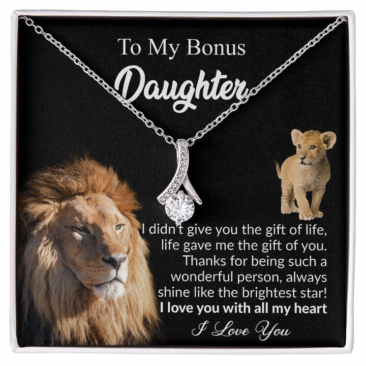 Bonus Daughter, Step Daughter Gift, Bonus Daughter Necklace, Stepdaughter -  Etsy