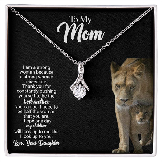 To My Amazing Mom! Alluring Beauty Necklace