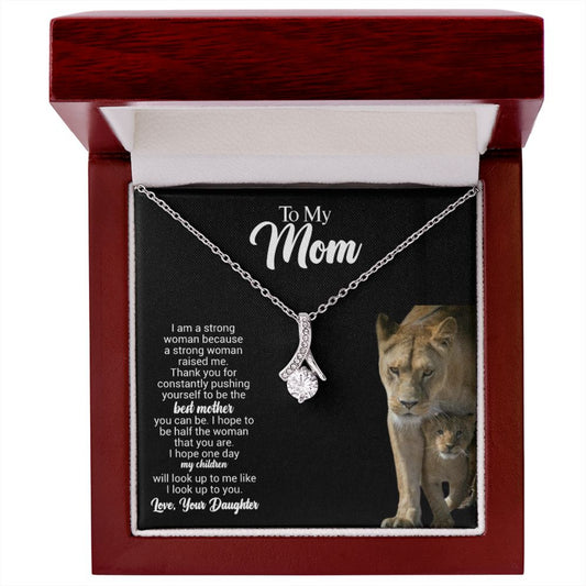 To My Amazing Mom! Alluring Beauty Necklace