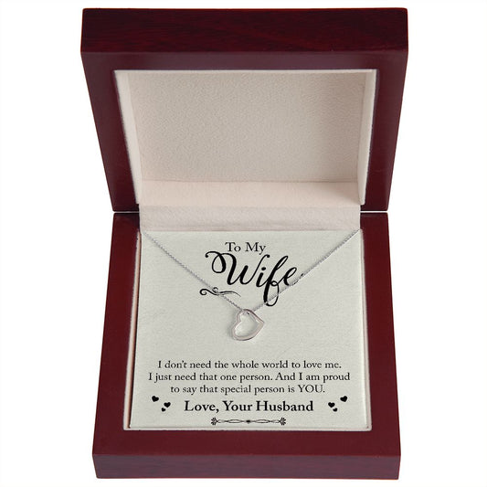 To My Wife!